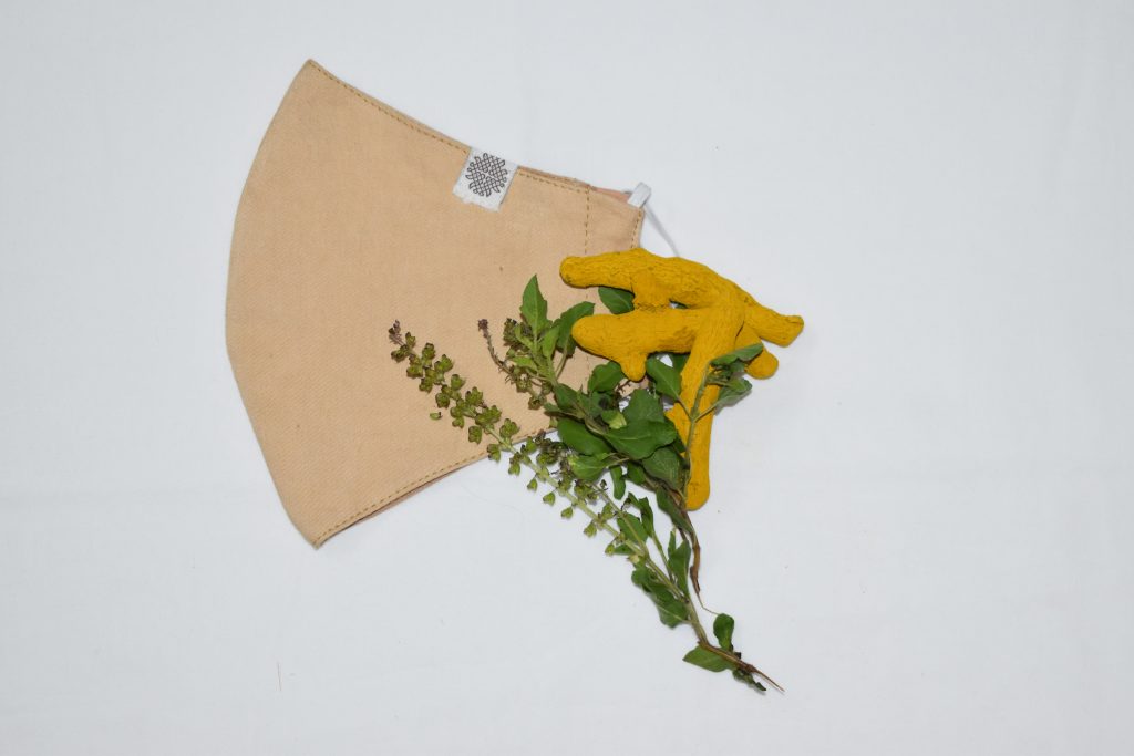 adivalka neem and turmeric (haldi) ayurvedi ayuwrvastra mask 