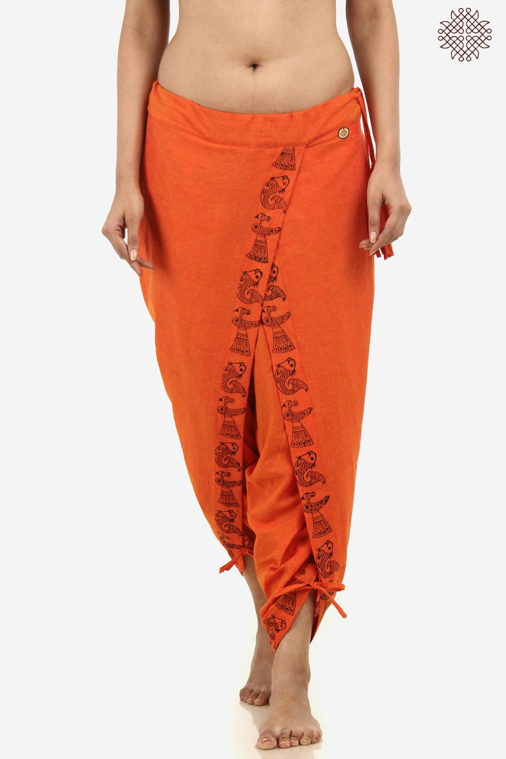 Buy Women Black Mirror Embroidered Dhoti Pants Online at Sassafras-mncb.edu.vn