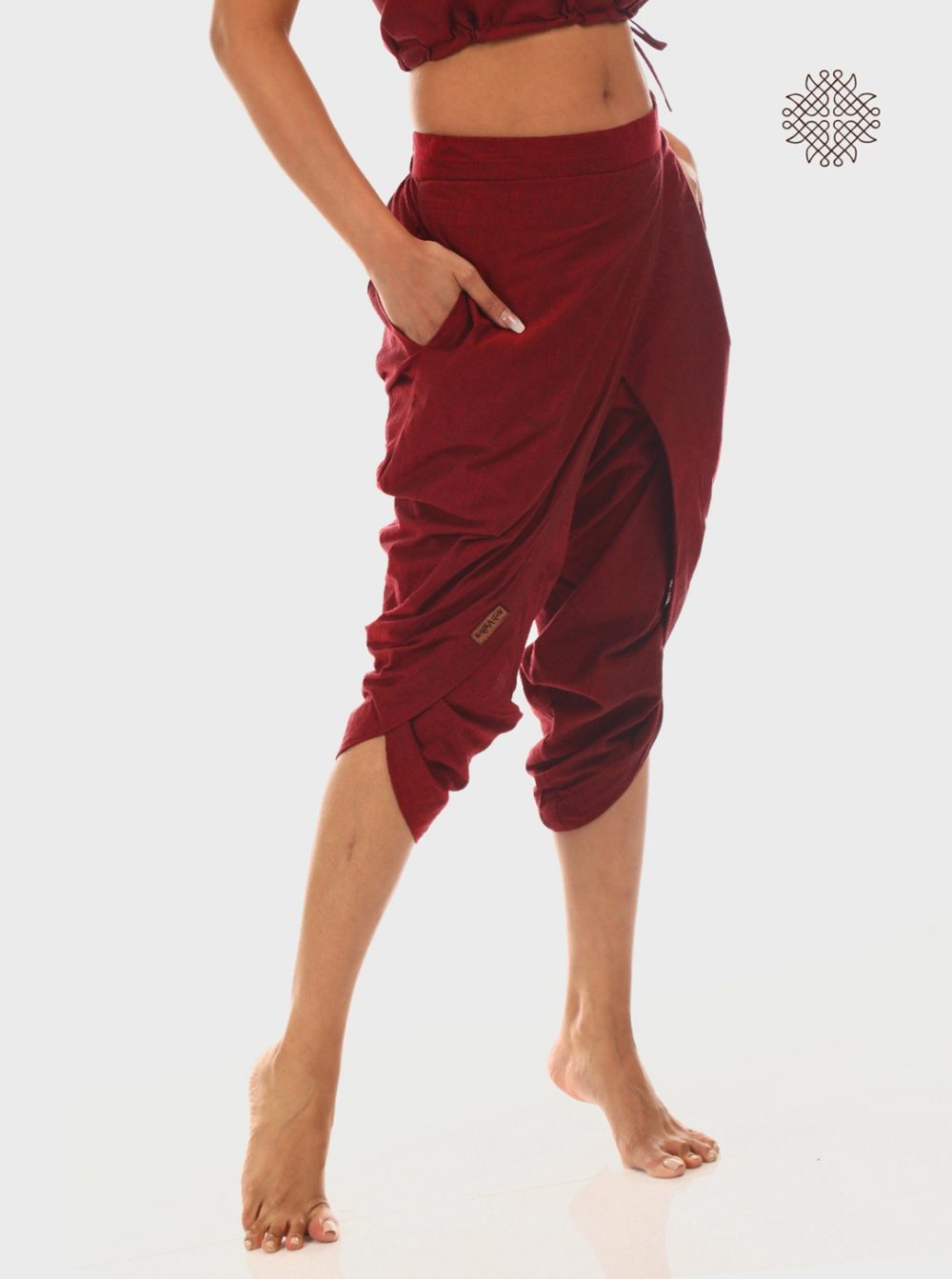 Cross Cut TaruNi Dhoti Pants - Image 4