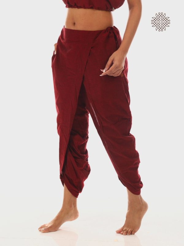 Cross Cut Yuvaki Dhoti Pants