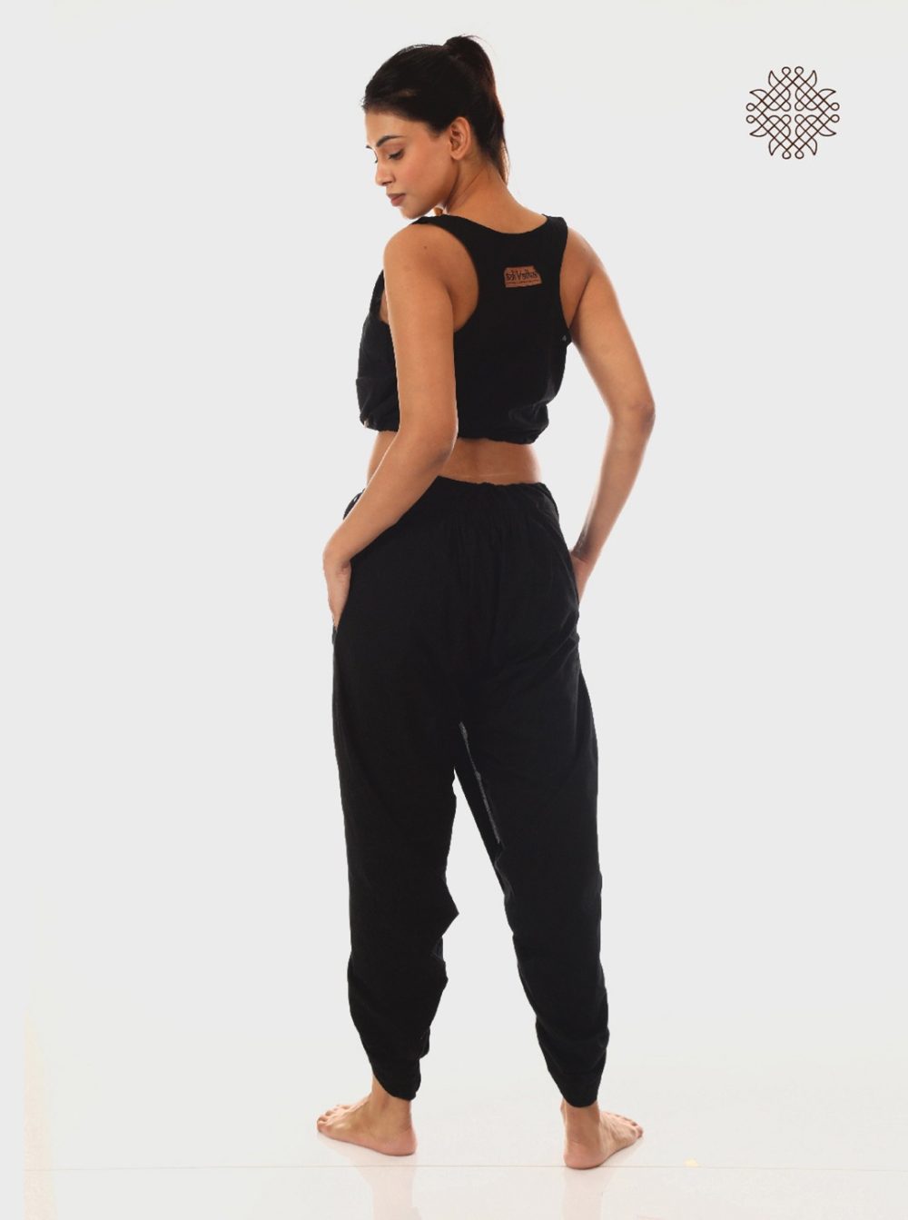 Cross Cut Yuvaki Dhoti Pants - Image 2