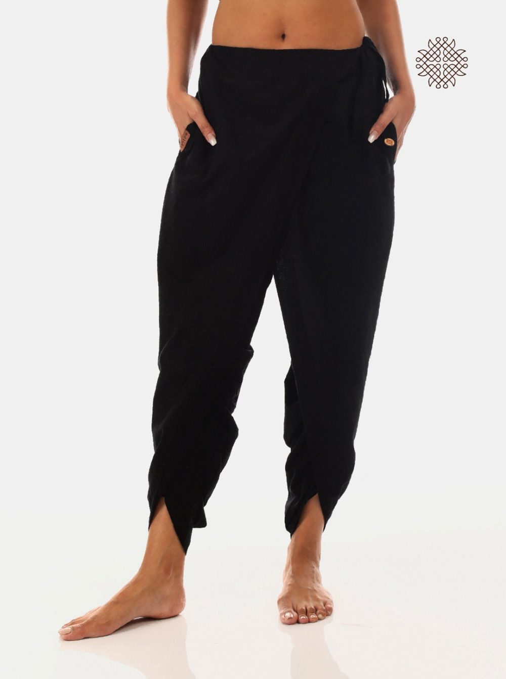 Cross Cut Yuvaki Dhoti Pants