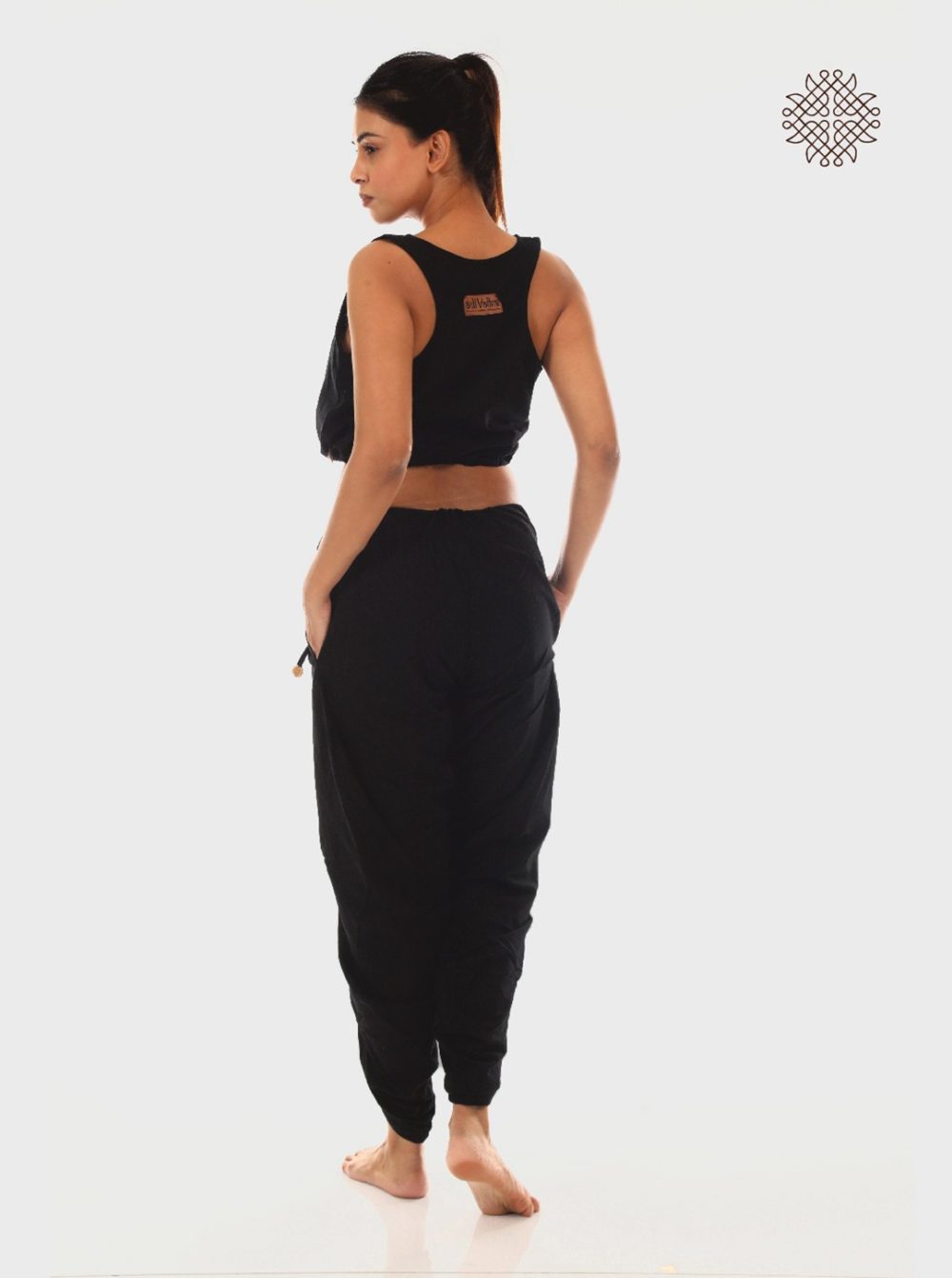 Pleated Yuvaki Dhoti Pants - Image 2