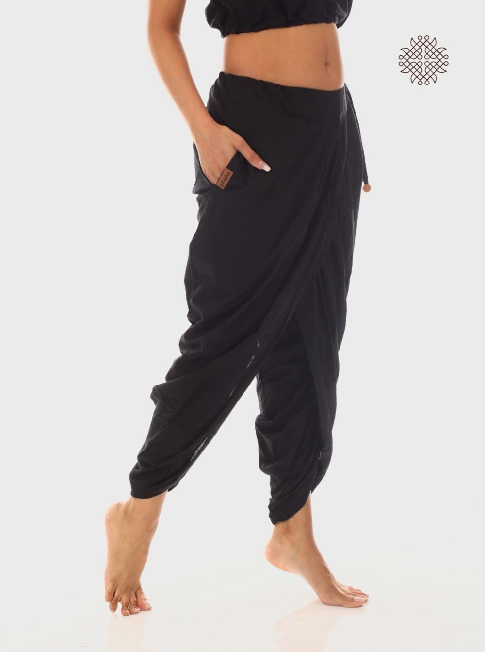 Pleated Yuvaki Dhoti Pants - Image 3