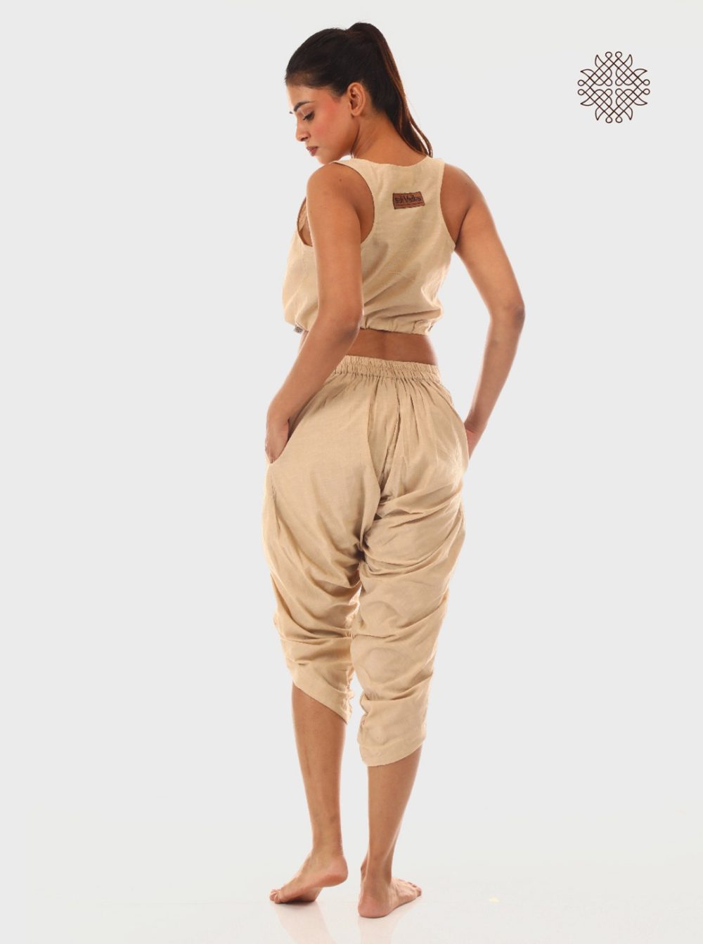 Cross Cut TaruNi Dhoti Pants - Image 3